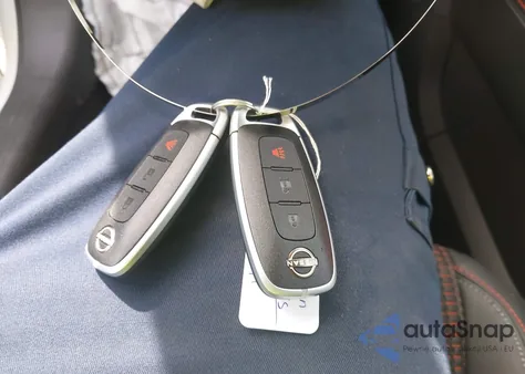 2025 Nissan Kicks Sr Fwd из США, поврежденный, VIN 3N8AP6DA0SL394356